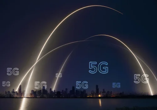 5G network smart city background technology digital remix 5G network smart city background technology digital remix